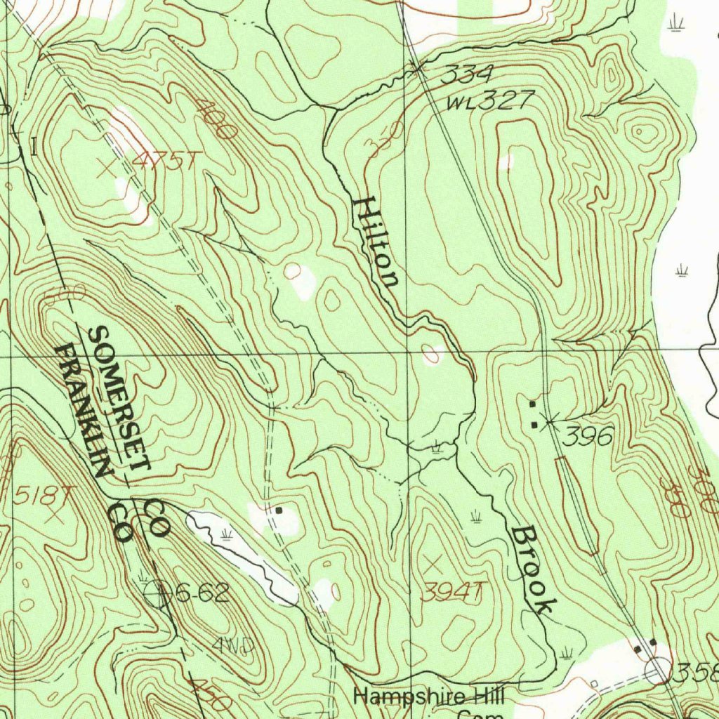 Mercer, ME (1982, 24000-Scale) Map by United States Geological Survey ...