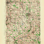 United States Geological Survey Mercer, PA (1943, 62500-Scale) digital map