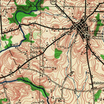 United States Geological Survey Mercer, PA (1943, 62500-Scale) digital map
