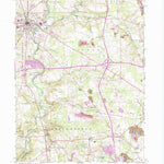 United States Geological Survey Mercer, PA (1961, 24000-Scale) digital map