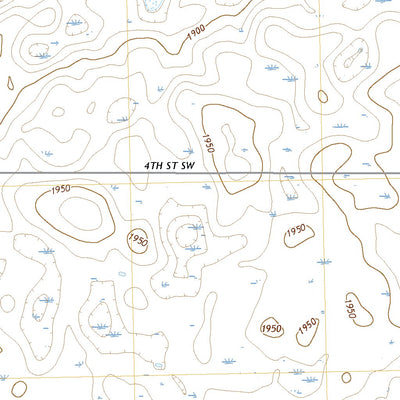 United States Geological Survey Mercer SE, ND (2020, 24000-Scale) digital map