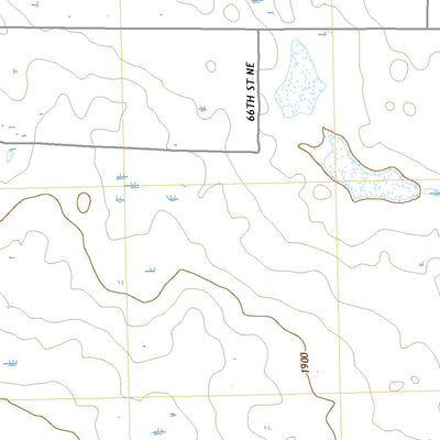 United States Geological Survey Mercer SW, ND (2020, 24000-Scale) digital map