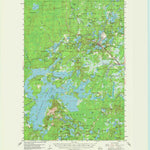 United States Geological Survey Mercer, WI (1955, 62500-Scale) digital map