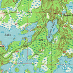 United States Geological Survey Mercer, WI (1955, 62500-Scale) digital map