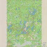 United States Geological Survey Mercer, WI (1973, 24000-Scale) digital map
