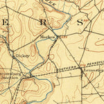United States Geological Survey Mercersburg, PA (1902, 62500-Scale) digital map