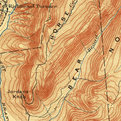 United States Geological Survey Mercersburg, PA (1902, 62500-Scale) digital map