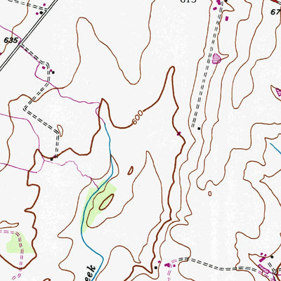 United States Geological Survey Mercersburg, PA (1943, 24000-Scale) digital map