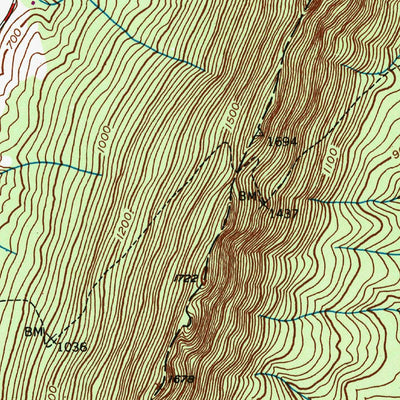 United States Geological Survey Mercersburg, PA (1943, 24000-Scale) digital map