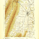 United States Geological Survey Mercersburg, PA (1944, 31680-Scale) digital map