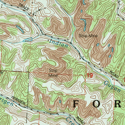 United States Geological Survey Mercerville, OH (2002, 24000-Scale) digital map