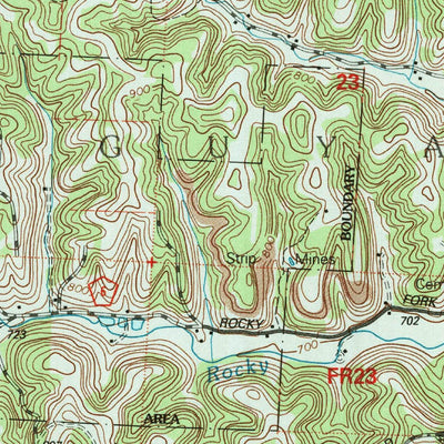 United States Geological Survey Mercerville, OH (2002, 24000-Scale) digital map