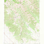 United States Geological Survey Mercur, UT (1968, 24000-Scale) digital map