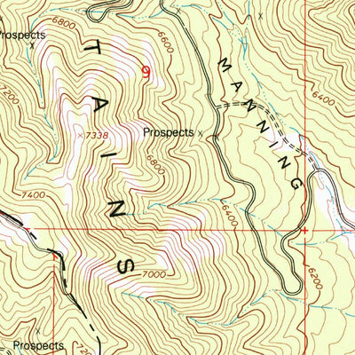 United States Geological Survey Mercur, UT (1993, 24000-Scale) digital map