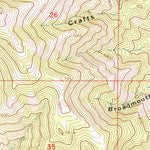 United States Geological Survey Mercur, UT (1993, 24000-Scale) digital map