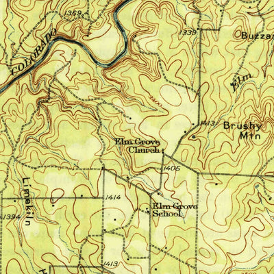 United States Geological Survey Mercury, TX (1928, 62500-Scale) digital map