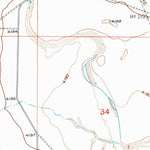 United States Geological Survey Meredith Hill, CO (1954, 24000-Scale) digital map