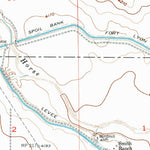 United States Geological Survey Meredith Hill, CO (1954, 24000-Scale) digital map