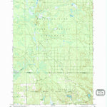 United States Geological Survey Meredith NW, MI (1969, 24000-Scale) digital map