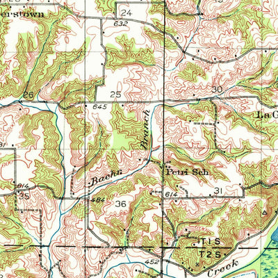 United States Geological Survey Meredosia, IL (1928, 62500-Scale) digital map