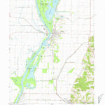 United States Geological Survey Meredosia, IL (1980, 24000-Scale) digital map