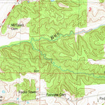 United States Geological Survey Meredosia, IL (1980, 24000-Scale) digital map