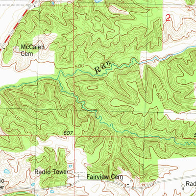 United States Geological Survey Meredosia, IL (1980, 24000-Scale) digital map
