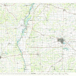 United States Geological Survey Meredosia, IL (1985, 100000-Scale) digital map