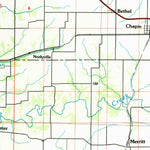 United States Geological Survey Meredosia, IL (1985, 100000-Scale) digital map