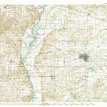 United States Geological Survey Meredosia, IL (1990, 100000-Scale) digital map