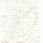 United States Geological Survey Mereta, TX (1984, 24000-Scale) digital map