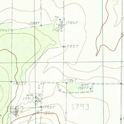United States Geological Survey Mereta, TX (1984, 24000-Scale) digital map