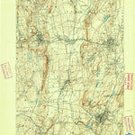 United States Geological Survey Meriden, CT (1893, 62500-Scale) digital map