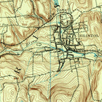 United States Geological Survey Meriden, CT (1893, 62500-Scale) digital map