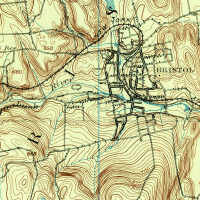 United States Geological Survey Meriden, CT (1893, 62500-Scale) digital map