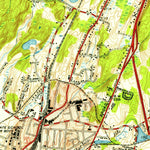 United States Geological Survey Meriden, CT (1955, 31680-Scale) digital map