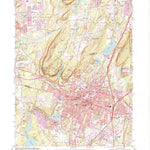 United States Geological Survey Meriden, CT (1967, 24000-Scale) digital map