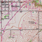 United States Geological Survey Meriden, KS (1952, 24000-Scale) digital map