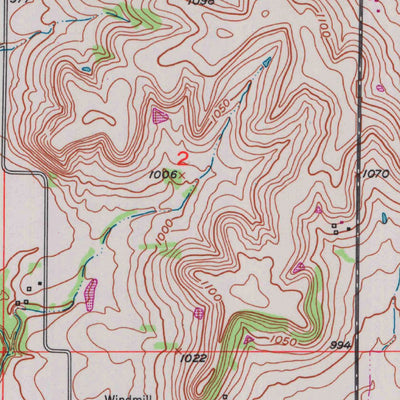 United States Geological Survey Meriden, KS (1952, 24000-Scale) digital map