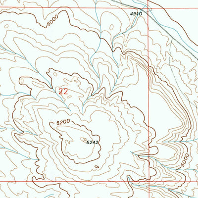 United States Geological Survey Meriden, WY (1990, 24000-Scale) digital map