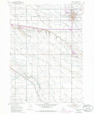 United States Geological Survey Meridian, ID (1953, 24000-Scale) digital map