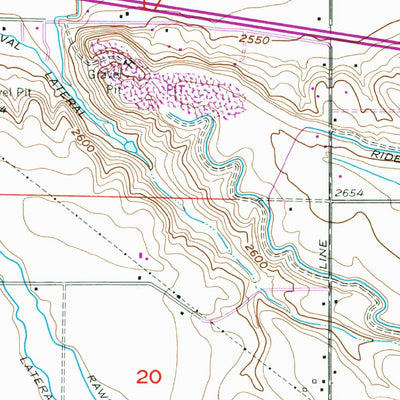 United States Geological Survey Meridian, ID (1953, 24000-Scale) digital map