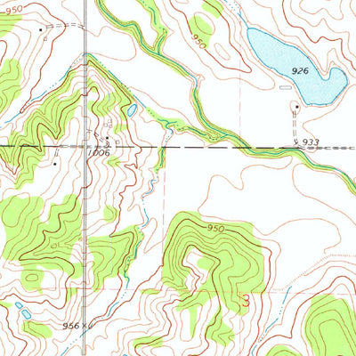 United States Geological Survey Meridian, OK (1978, 24000-Scale) digital map