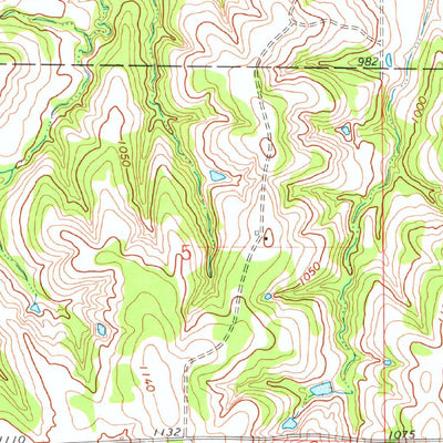 United States Geological Survey Meridian, OK (1978, 24000-Scale) digital map