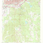 United States Geological Survey Meridian South, MS (1971, 24000-Scale) digital map