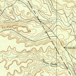 United States Geological Survey Meridian, TX (1894, 125000-Scale) digital map