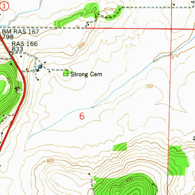 United States Geological Survey Meridianville, AL (1951, 24000-Scale) digital map