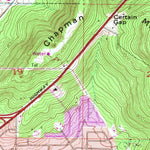 United States Geological Survey Meridianville, AL (1964, 24000-Scale) digital map