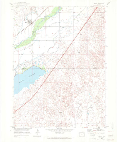 United States Geological Survey Merino, CO (1951, 24000-Scale) digital map