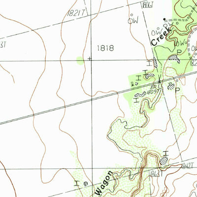 United States Geological Survey Merkel East, TX (1984, 24000-Scale) digital map